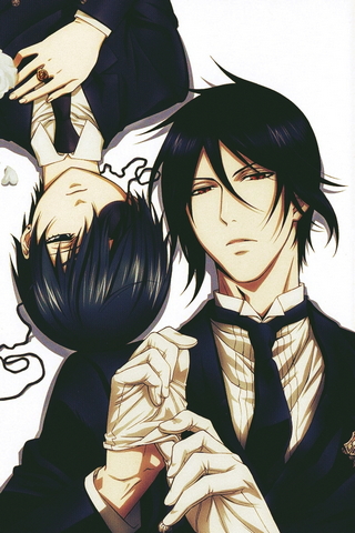 Elegance in Shadows: Ciel and Sebastian