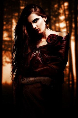 Beautiful vampire