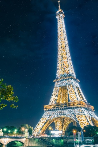 Luces de la Torre Eiffel