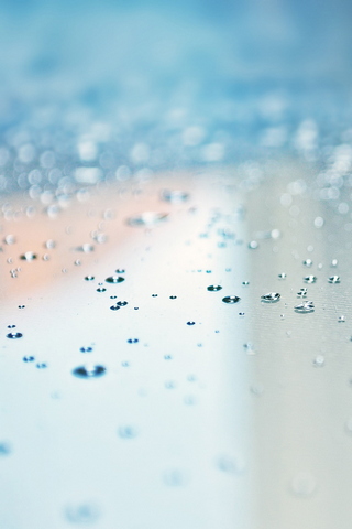 Raindrops On Glass