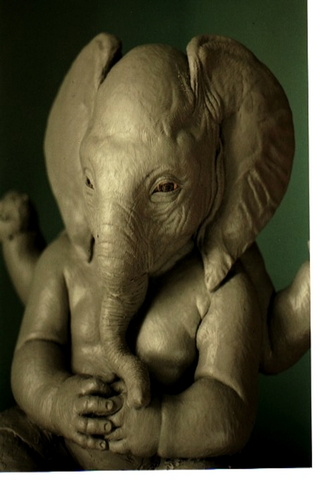 귀여운 아기 Ganesh