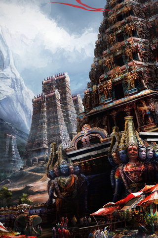 Храмовий вхід в хінду