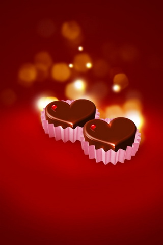 Шоколадних сердець