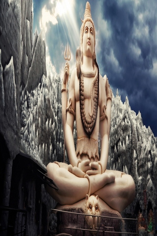 Shiva의 하늘 배경