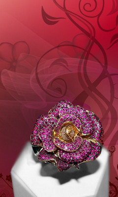 Jewelry Rose Wallpaper - Download to your mobile from PHONEKY