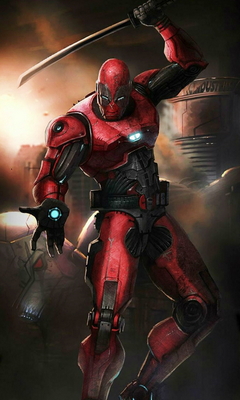 Deadpool Iron Suit