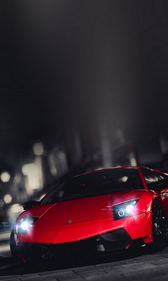 Red Sport Car Wallpaper - Download to your mobile from PHONEKY