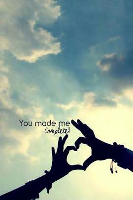 You Make Me Complete