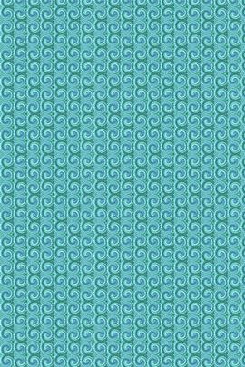 Twirly Swirly Turquoise