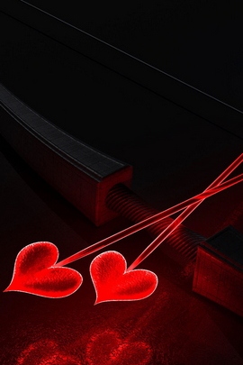 Red Heart Arrow