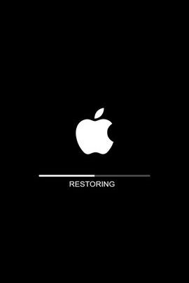 Khóa màn hình IPhone Restore