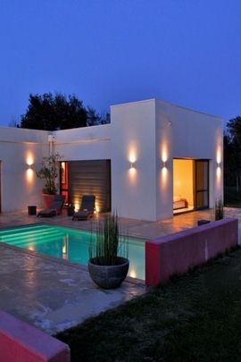 Evening Bliss by the Poolside 🌙💖