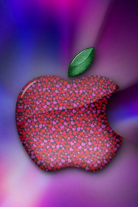 Sweet Little Hearts: A Playful Apple Delight 🍏❤️