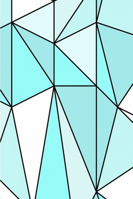 Modello triangolo blu e bianco