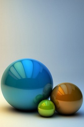 Three Different Shape Balls