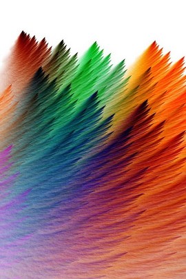 Colorful Curve Lines