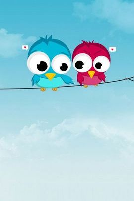 Sweet Serenade of Lovebirds 💕