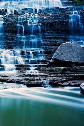 Nice Albion Waterfall