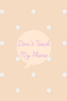 मेरा फ़ोन पोल्का को स्पर्श न करें