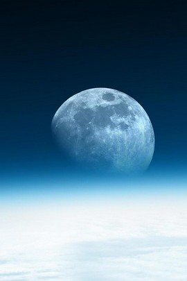 Luminous Horizon: The Almost Full Moon 🌕✨