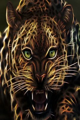 Фрактальний леопард 01