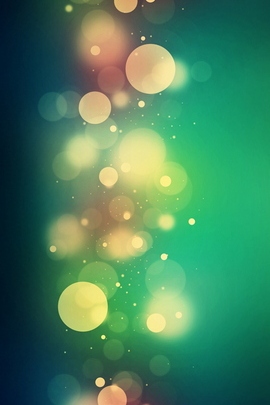 Whimsical Glow: A Dance of Colorful Bubbles