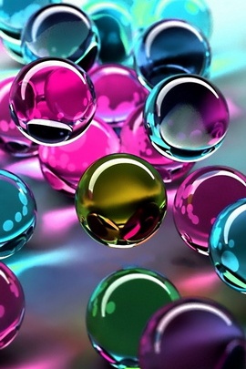 Colorful Glass Balls