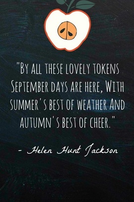 September Sayings