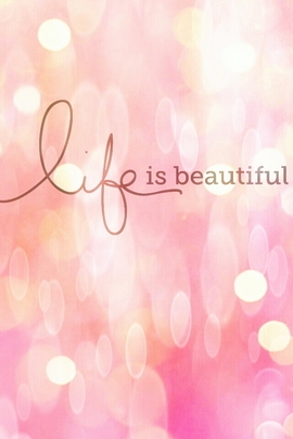 الحياة جميلة
