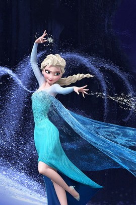 Elsa congelé