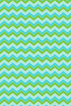 Blue Green Chevron
