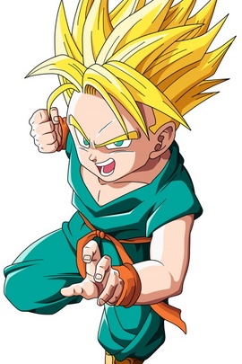 Kid Trunks: The Legendary Super Saiyan Transformation! 🌟