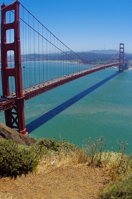 Hình nền cho điện thoại IPhone 6 của San Francisco Bridge