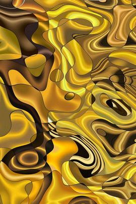 Gold Swirl