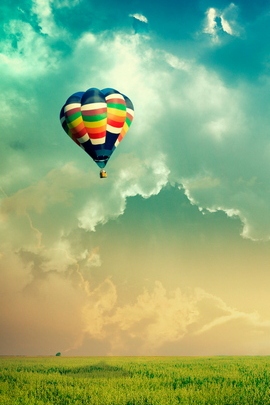 Balloon In Sky
