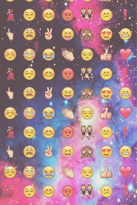 Fantezi Emoji Duvar Kağıdı