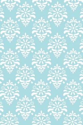 Damask Blue