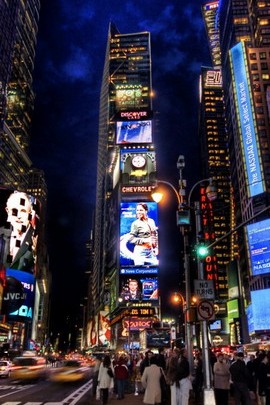 Busy City In The Night