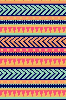 다채로운 삼각형 패턴