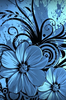 Flor azul