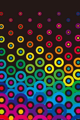 Colorful vector Background (Circle)