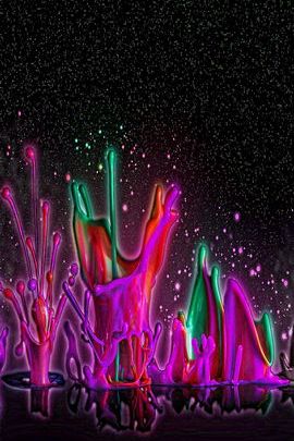 Colorful Chaos: The Art of Splashing