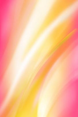Yellow & Peach Abstract