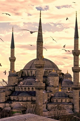 Istanbul Sultanahmet-Moschee
