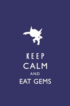 Keep Calm And Eat Gems