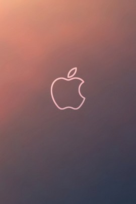 Light Purplish Apple Background