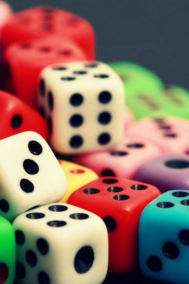 Vibrant Dice Delight: A Game Night Essential! 🎲✨