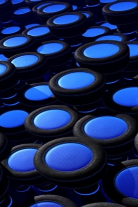 Ocean of Blue Buttons 🌊🔵