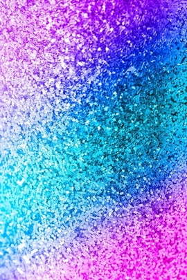 Gradiente di glitter colorato