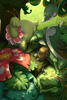 The Verdant Gathering: Grass Pokémon Unite! 🌿🌼